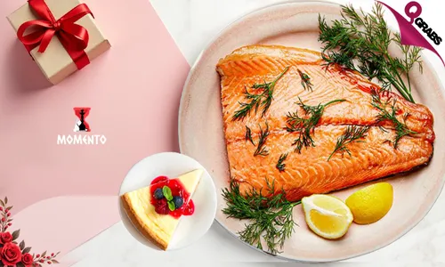 Feast on Love Dinner Set Menu for TWO at Momento Lounge!